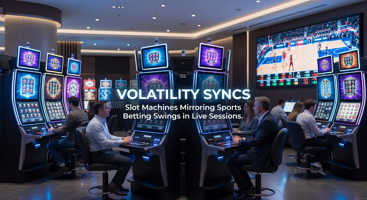 Graph showing slot volatility curves overlayed on sports betting win/loss swings in a live casino dashboard